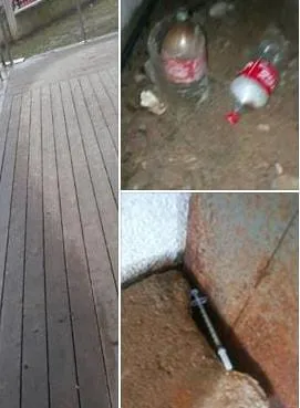 Vatandaş burada diken üstünde!