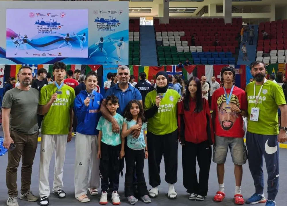 DEPSAŞ ENERJİ SPORCULARI EUROPEAN GAMES TAEKWONDO’DAN 6 MADALYA İLE DÖNDÜ