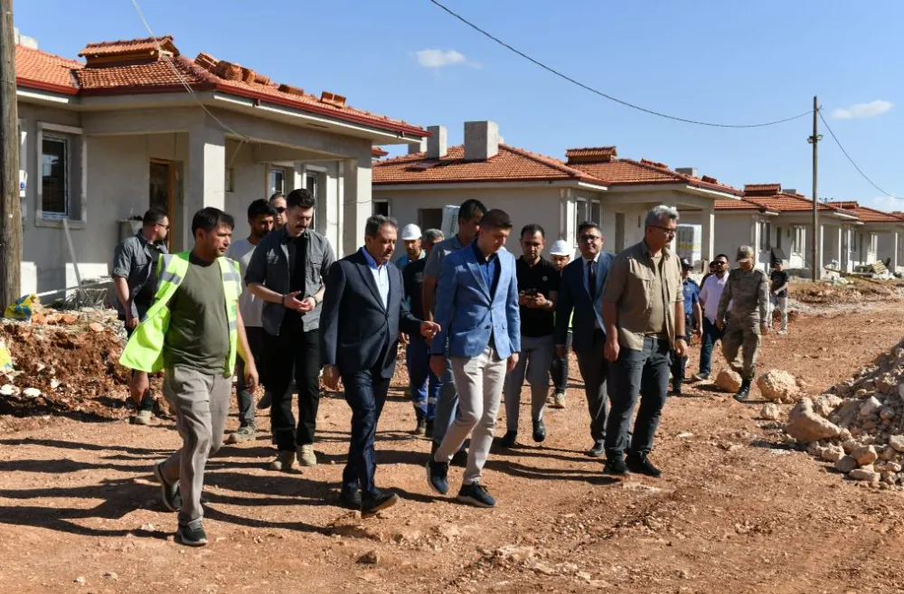 Vali Şıldak'tan Halfeti'de inceleme