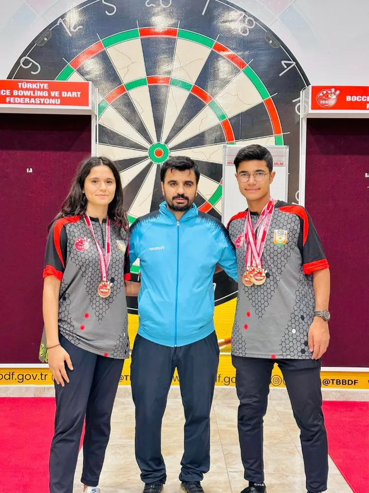 Dart sporcularının hedefi Avrupa Şampiyonluğu