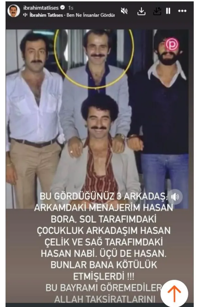 Tatlıses'den şaşırtan paylaşım