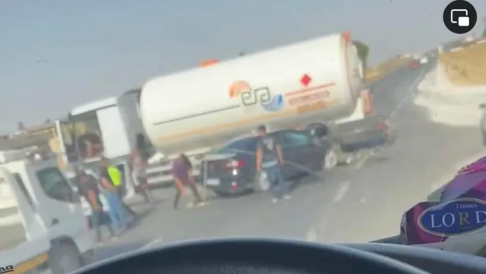 Şanlıurfa- Mardin Yolu’nda feci kaza: 1 ölü, 1 yaralı
