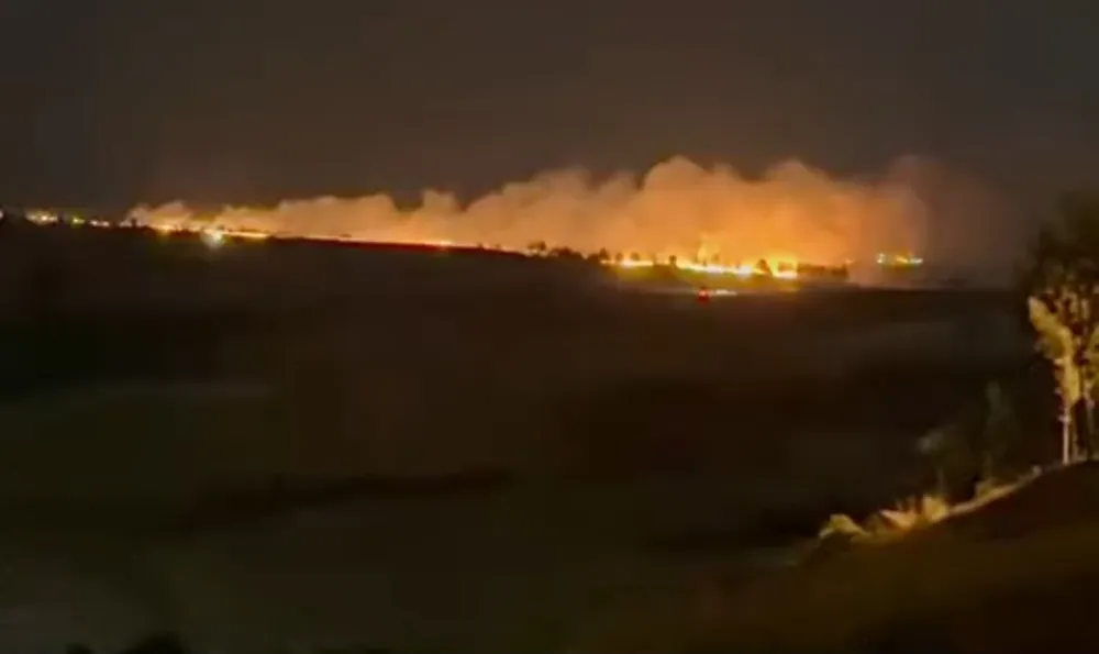 Şanlıurfa’da büyük orman yangını!