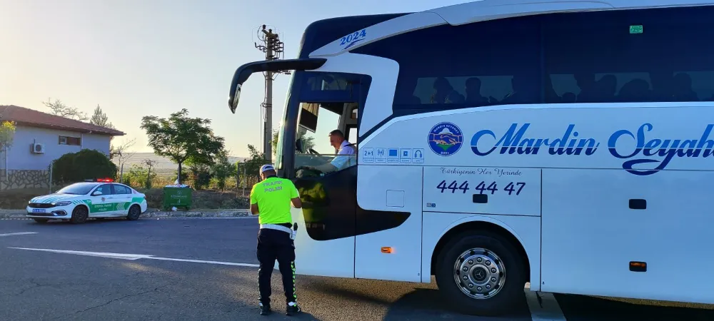Şanlıurfa'da geniş kapsamlı trafik denetimi