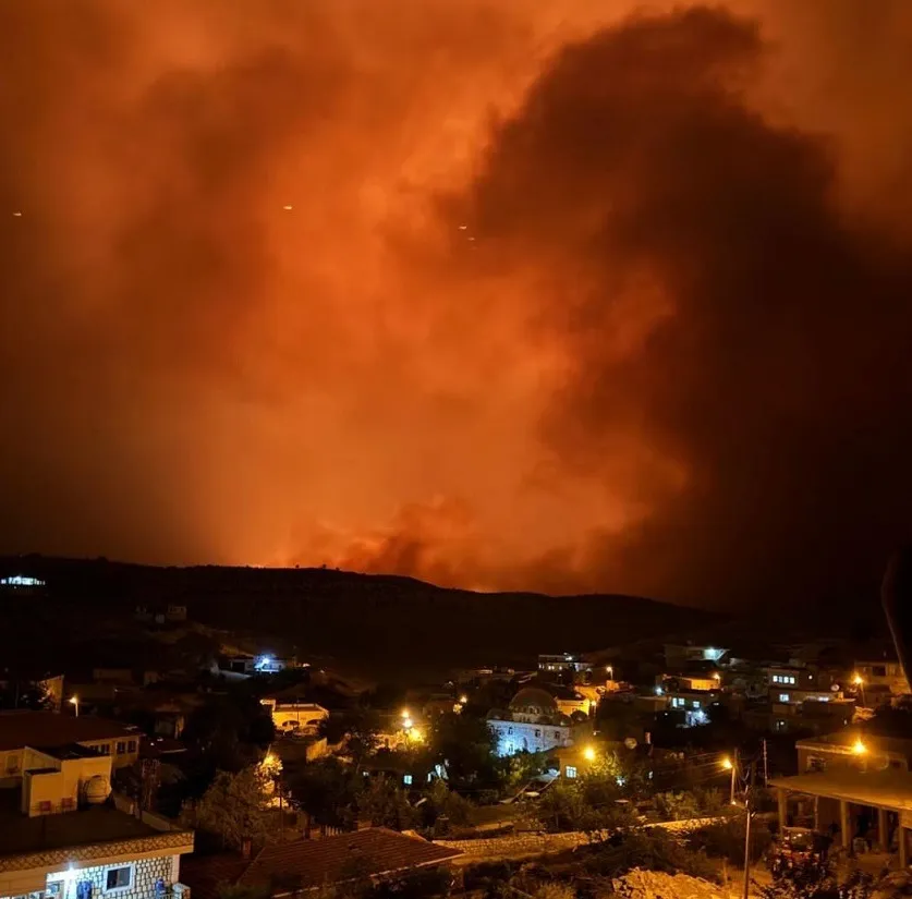 Şanlıurfa Büyükşehir’den yangın açıklaması: Her zaman yanlarındayız