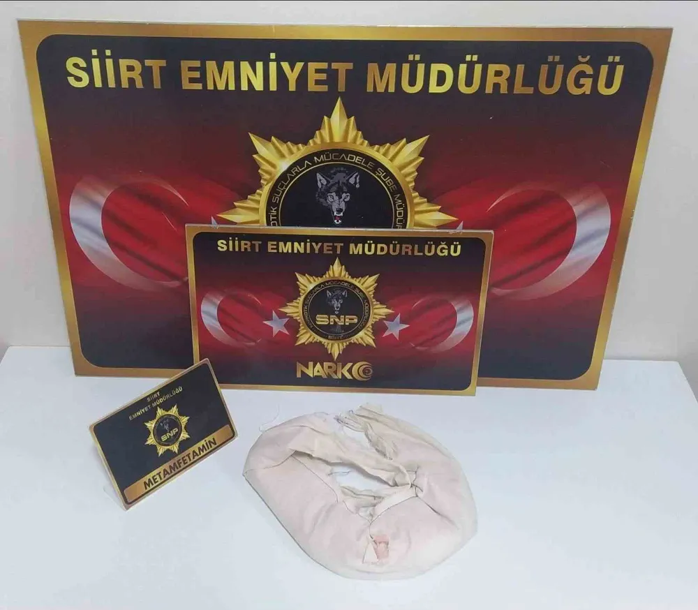 491 gram metamfetamin ele geçirildi