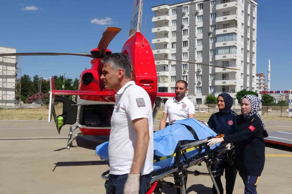 Attan düşen şahıs başından yaralandı