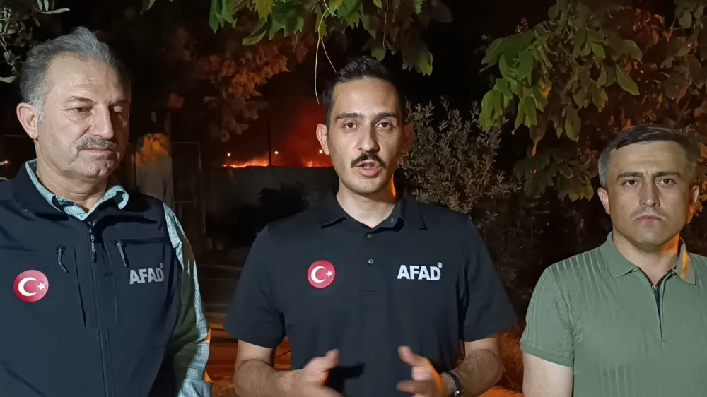 İslahiye Kaymakamı Soylu: "Yangına 250 üzerinde araç ve 600 üzerine personelle müdahale ediliyor"