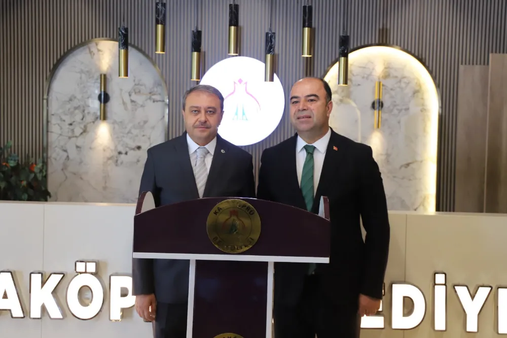 VALİ HASAN ŞILDAK'TAN BAŞKAN NİHAT ÇİFTÇİ'YE ZİYARET