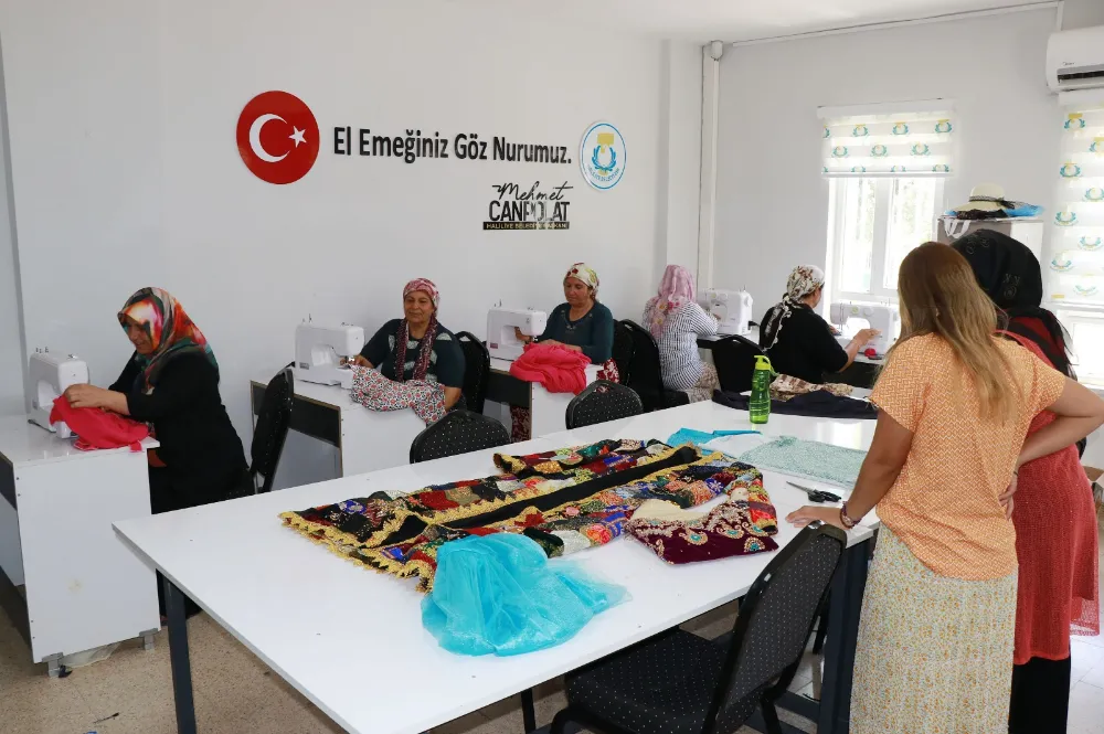 HALİLİYE BELEDİYESİ İLE KADINLAR AİLE EKONOMİSİNE DESTEK OLUYOR