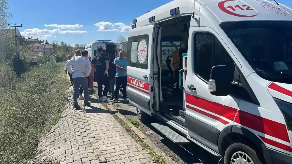 Şanlıurfa'da araç şarampole uçtu