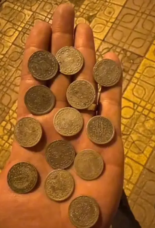 Urfa’da Osmanlı dönemine ait olan tarihi para ele geçirildi