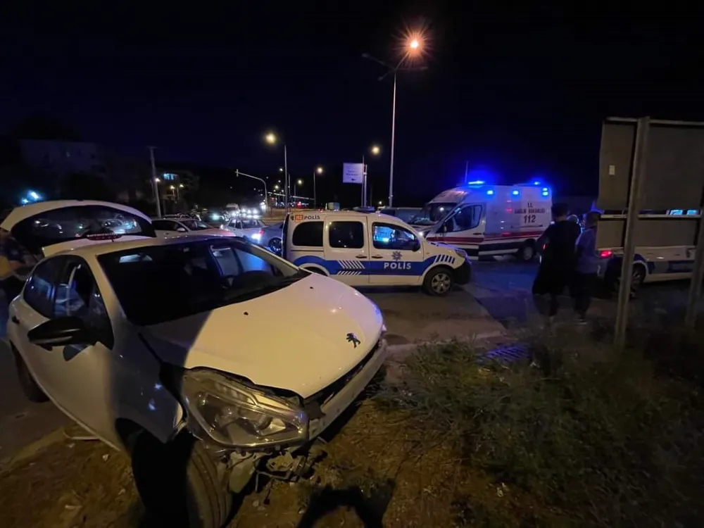 Trafik kazası: 7 yaralı