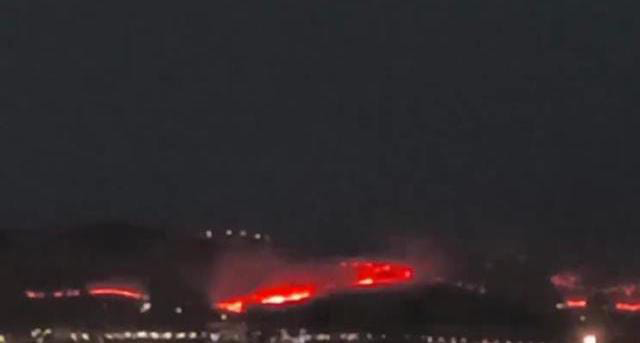 Urfa'da yangın