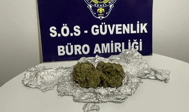 Şanlıurfa'da durdurulan araçta esrar ele geçirildi