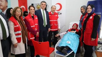 AK Parti Şanlıurfa’dan 'Kan Ver, Can Ver' kampanyası
