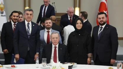 AK Partili başkanlar Cumhurbaşkanı ile bir araya geldi