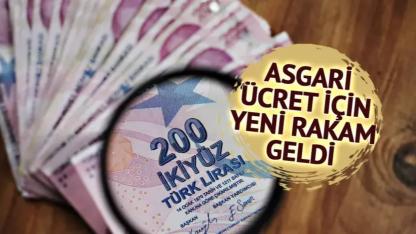 Asgari ücret için rakam verdi