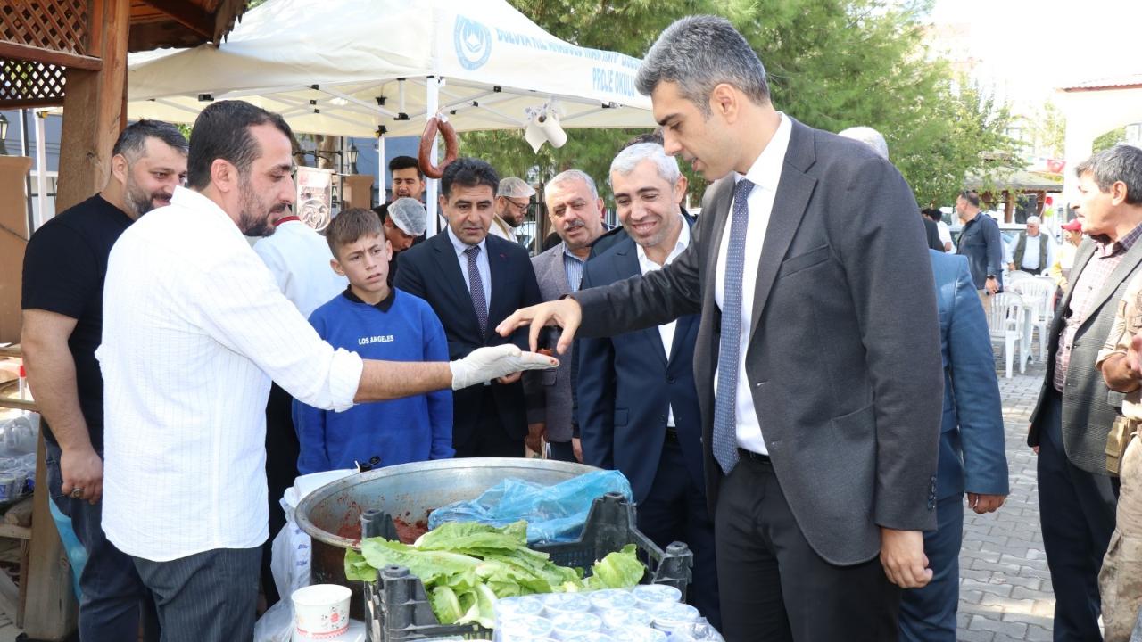 Bozova’da Gazze için yardım kermesi düzenlendi