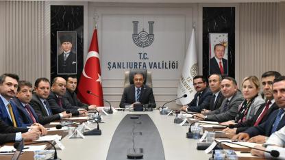Bu toplantıda Urfa’nın değerlerinin tanıtılması ele alındı