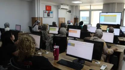 Büyükşehir, Bilgisayar Operatörlüğü ve klavye kursu başlattı