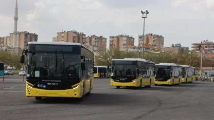 Büyükşehir'in yeni otobüsleri seferlere başladı