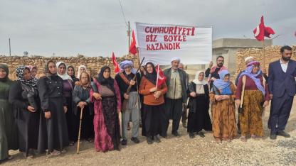 Şanlıurfa'da farklı Cumhuriyet Bayramı kutlaması
