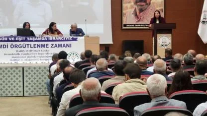 DEM Parti Haliliye İlçe Başkanlığında Aslan ve Özleme dönemi