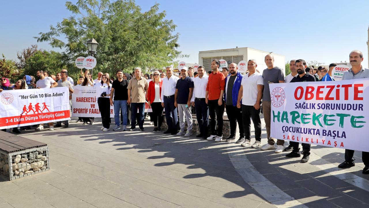 &#039;Dünya Yürüyüş Günü&#039; Şanlıurfa&#039;da kutlandı