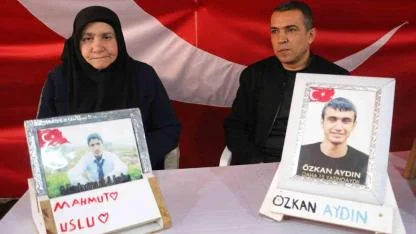 Evlat nöbetindeki ailelerden Kurtulmuş’un ziyaretine destek