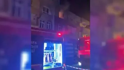 Eyyübiye’de yangın