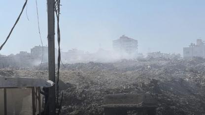 Gazze’de biriken çöp miktarı çeyrek milyon tonu aştı