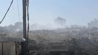 Gazze’de biriken çöp miktarı çeyrek milyon tonu aştı