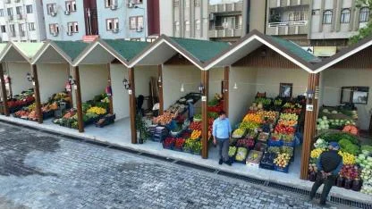 Görüntü kirliliğinin yerini modern pazar aldı