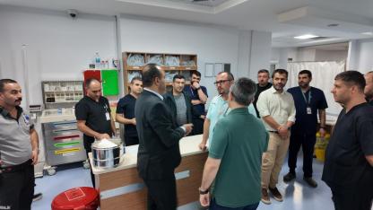 İl Sağlık Müdüründen gece denetimi (VİDEO)
