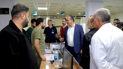 İl Sağlık Müdüründen hastanelere gece denetimi (VİDEO)