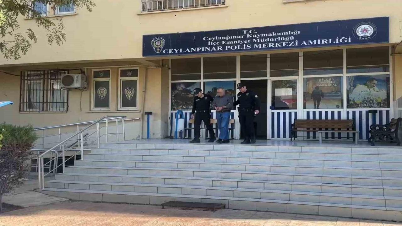 Interpol tarafından aranan zanlı Şanlıurfa'da yakalandı.