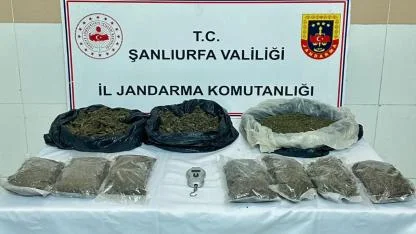 Jandarmadan Siverek’te uyuşturucu operasyonu
