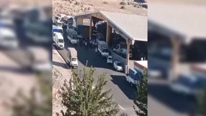 Karaköprü’de pazar yeri kavgası (VİDEO)