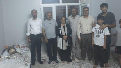Kaza geçiren Elif Su’yu yalnız bırakmadılar