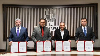 Muhammed Başak Külliyesi için imzalar tamam