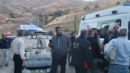 Kontrolden çıkan otomobil takla attı: 3 yaralı