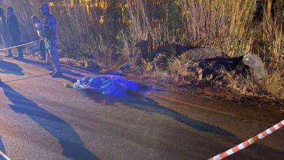 2 motosiklet kafa kafaya çarpıştı: 1 ölü, 1 ağır yaralı