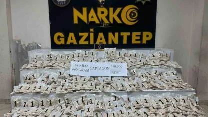 510 bin adet uyuşturucu hap ele geçirildi: 1 şahıs tutuklandı