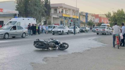 Şanlıurfa’da otomobil ile motosiklet çarpıştı: 1 yaralı