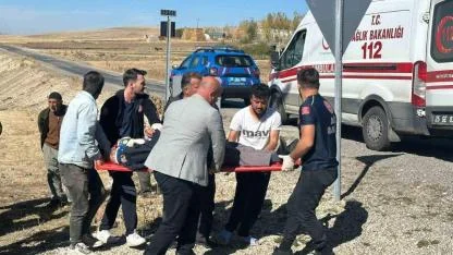Trafik kazası: 1 yaralı