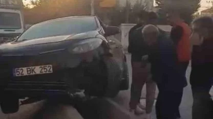 Refüj tepkisi: Yol daraldı, kaza kaçınılmaz oldu