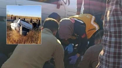 Şanlıurfa – Adıyaman karayolunda kaza: 2 yaralı