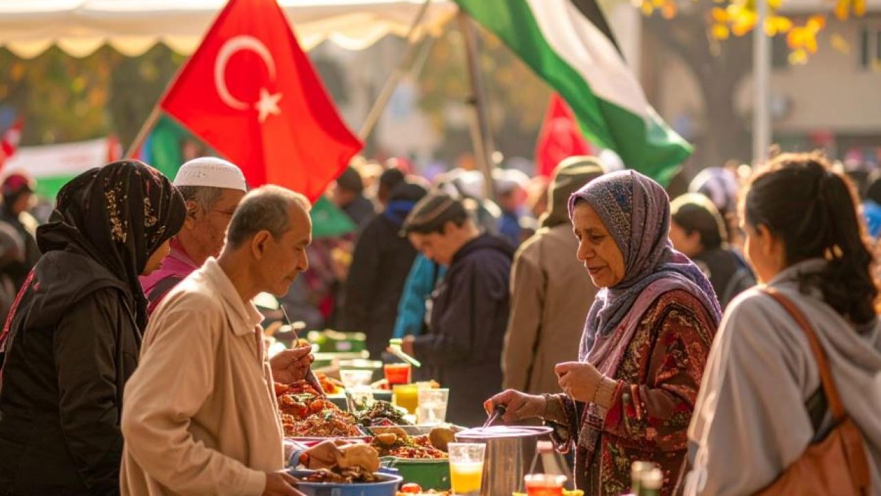 Şanlıurfa Gazze için ayakta