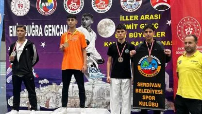 Şanlıurfa genç, karetede Türkiye 2’ncisi oldu